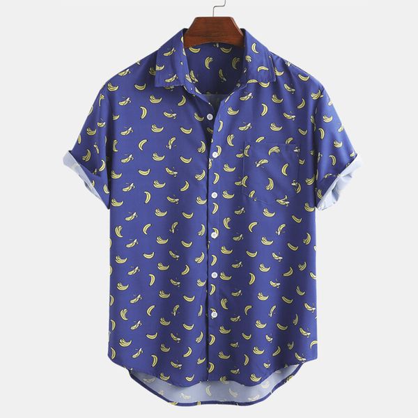 banana print hip hop shirts short sleeve korean clothes streetwear hawaiian shirts men casual harajuku camisas para hombre, White;black
banana print hip hop shirts short sleeve korean clothes streetwear hawaiian shirts men casual harajuku camisas para hombre, White;black