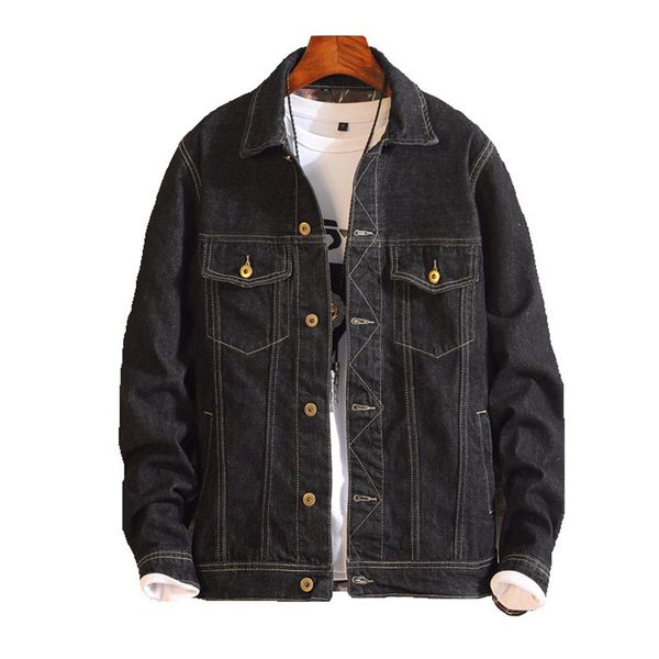 men's jackets mcikkny fashion casual denim coats slim solid color jeans for male size m-5xl, Black;brown
men's jackets mcikkny fashion casual denim coats slim solid color jeans for male size m-5xl, Black;brown