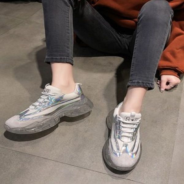 laser old shoes female 2019 new colorful crystal thick bottom i sports shoes female wild wisdom smoked, Black
laser old shoes female 2019 new colorful crystal thick bottom i sports shoes female wild wisdom smoked, Black