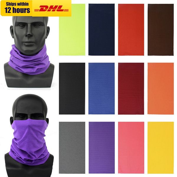 us stock mask neck gaiter biker's tube bandana scarf wristband beanie cap balaclava snood headwear multifunctional outdoor fy7026