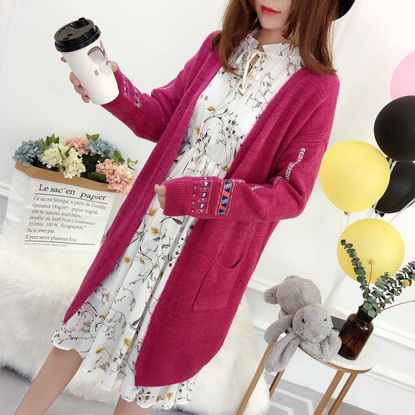 new fashion spring 2019 women sweaters cardigans casual warm long design female knitted sweater coat cardigan sweater lady, White
new fashion spring 2019 women sweaters cardigans casual warm long design female knitted sweater coat cardigan sweater lady, White