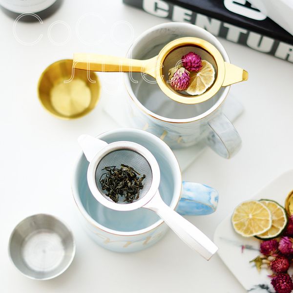5pic simple style gold and silver tea net for nordic style home decoration gold 304 stainless steel tea drain with double ears
5pic simple style gold and silver tea net for nordic style home decoration gold 304 stainless steel tea drain with double ears