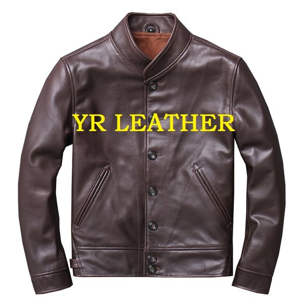 yrdropship.brand einstein casual style genuine leather jacket.vintage fetal cowhide coat.plus size slim jackets, Black
yrdropship.brand einstein casual style genuine leather jacket.vintage fetal cowhide coat.plus size slim jackets, Black
