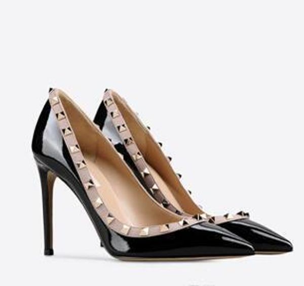 35-41 new 2020 fashion fashion lady high heels shoes real cowhide real leather wedding shoes pumps stud sandals #21, Black
35-41 new 2020 fashion fashion lady high heels shoes real cowhide real leather wedding shoes pumps stud sandals #21, Black