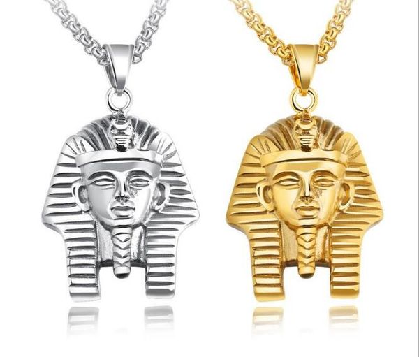 vintage retro men necklaces egyptian pharaoh pendants chain necklace masquerade party stainless steel jewelry birthday gift for boyfriend, Silver
vintage retro men necklaces egyptian pharaoh pendants chain necklace masquerade party stainless steel jewelry birthday gift for boyfriend, Silver