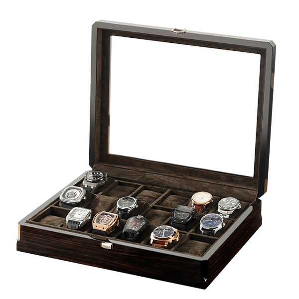 new 18 grids wristwatch box holder wooden watch box watches display case rectangle jewelry storage boxes, Black;blue
new 18 grids wristwatch box holder wooden watch box watches display case rectangle jewelry storage boxes, Black;blue