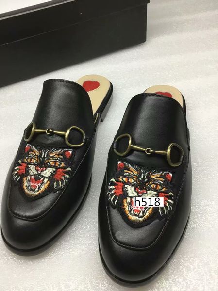 new sale mules princetown designer classic slippery metal buckle beach slippers soft lovers shoes brand4, Black
new sale mules princetown designer classic slippery metal buckle beach slippers soft lovers shoes brand4, Black