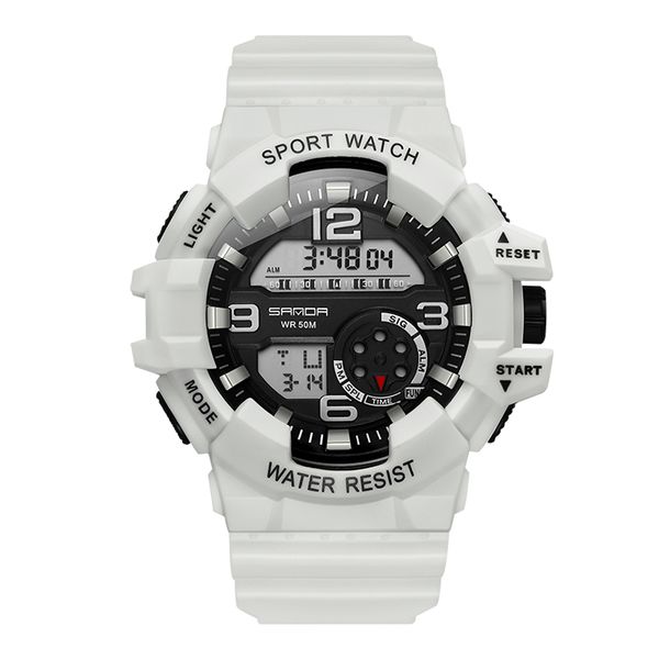 men's waterproof student digital watch fashion multifunction luminous outdoor sports 50m waterproof boy gift electronic clock, Slivery;brown
men's waterproof student digital watch fashion multifunction luminous outdoor sports 50m waterproof boy gift electronic clock, Slivery;brown