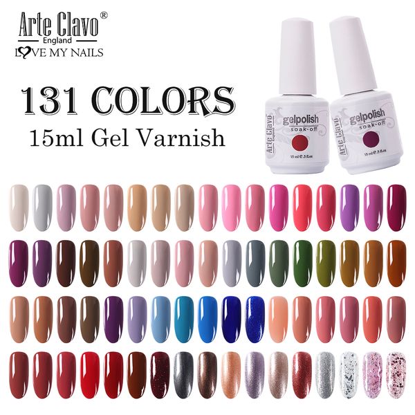 arte clavo 131 colors gel polish nail gel varnish paint semi permanent nails art gel nail polish for manicure coat base coat
arte clavo 131 colors gel polish nail gel varnish paint semi permanent nails art gel nail polish for manicure coat base coat