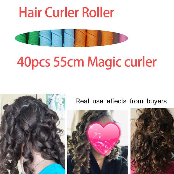 40pcs 55cm magic long hair color curlers spiral ringlets leverage curlers hair curler permanent use hairdressing tool
40pcs 55cm magic long hair color curlers spiral ringlets leverage curlers hair curler permanent use hairdressing tool