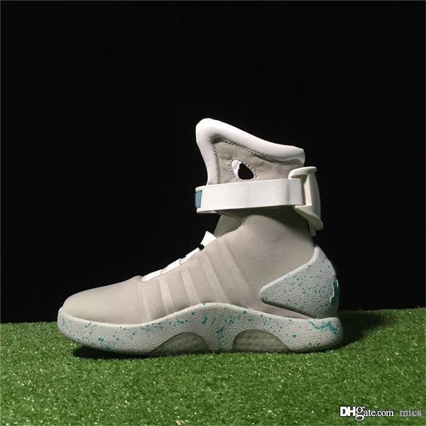 auto laces air mag back to the future glow in the dark gray sneakers marty mcfly's led shoes lighting up mags black red grey with box
auto laces air mag back to the future glow in the dark gray sneakers marty mcfly's led shoes lighting up mags black red grey with box