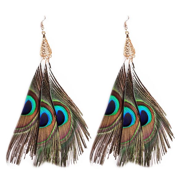 cpop настраиваемый 3 шт. природа длинные павлинье перо серьги boho этнические перо кисточкой заявление серьги женщины ювелирные изделия паде, Silver
cpop настраиваемый 3 шт. природа длинные павлинье перо серьги boho этнические перо кисточкой заявление серьги женщины ювелирные изделия паде, Silver