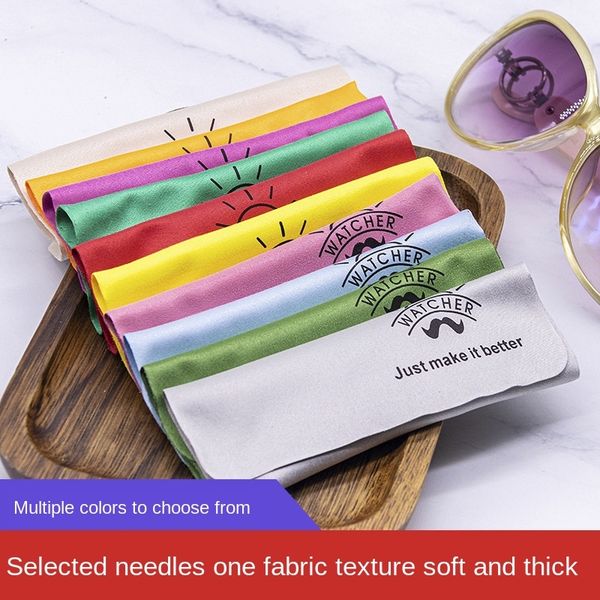 needle a premium thick 235g lens print color jiangsu cloth glasses glasses cloth, Blue
needle a premium thick 235g lens print color jiangsu cloth glasses glasses cloth, Blue