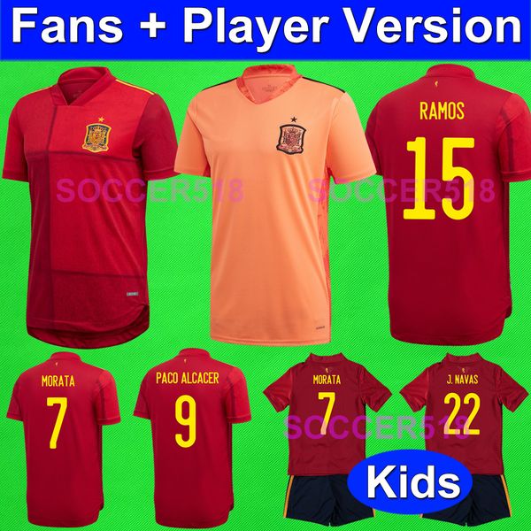 sergio ramos morata spain 2020 red soccer jerseys paco alcacer de gea goalkeeper football shirts cazorla jordi alba navas thiago kids kits, Black;yellow
sergio ramos morata spain 2020 red soccer jerseys paco alcacer de gea goalkeeper football shirts cazorla jordi alba navas thiago kids kits, Black;yellow