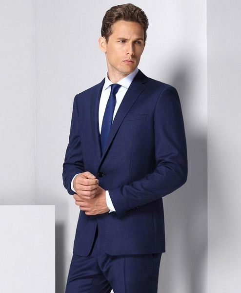 custom classic men's suit navy lapel single-breasted men's business office suit and groom wedding dress prom suits (coat + pants, Black;gray
custom classic men's suit navy lapel single-breasted men's business office suit and groom wedding dress prom suits (coat + pants, Black;gray