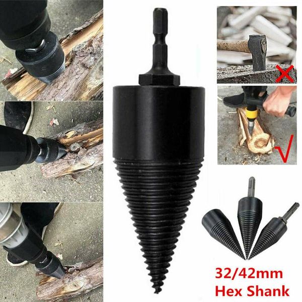 carbon steel home multifunction cutting hex shank cone driver punch tool fast wood splitter screw splitting firewood drill bit
carbon steel home multifunction cutting hex shank cone driver punch tool fast wood splitter screw splitting firewood drill bit