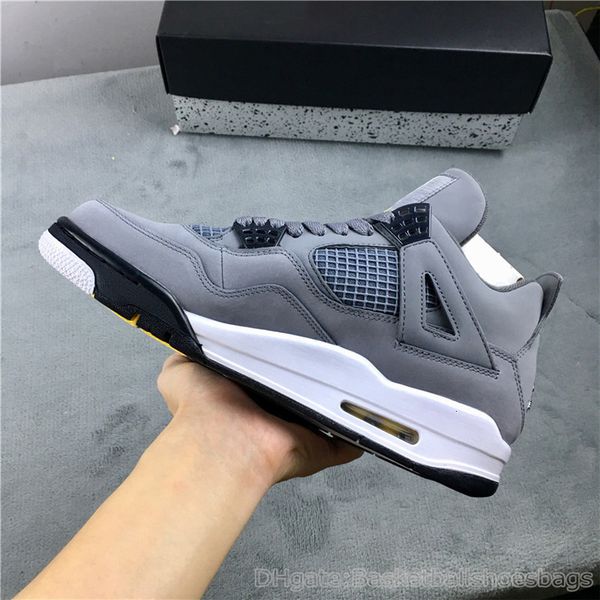 4s designer luxury basketball j4 shoes grey men sports shoes sneaker for men with box and socks
4s designer luxury basketball j4 shoes grey men sports shoes sneaker for men with box and socks