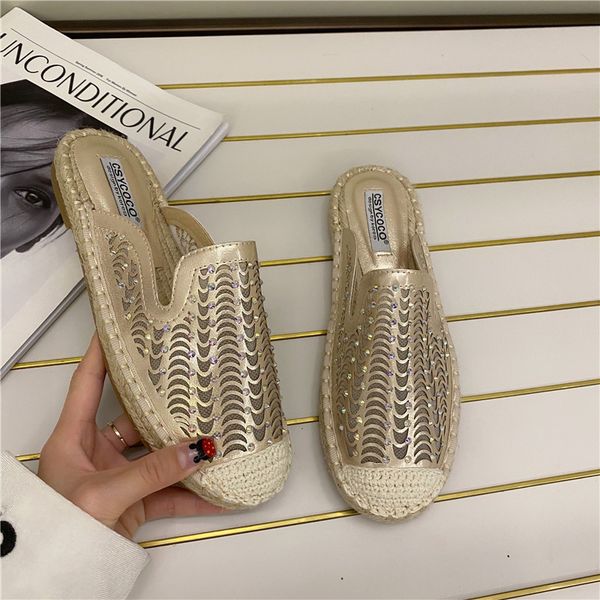 shoes woman's slippers slides fretwork heels 2020 flat basic fabric pu rubber female shoes slippers flat fretwork heels slides, Black
shoes woman's slippers slides fretwork heels 2020 flat basic fabric pu rubber female shoes slippers flat fretwork heels slides, Black
