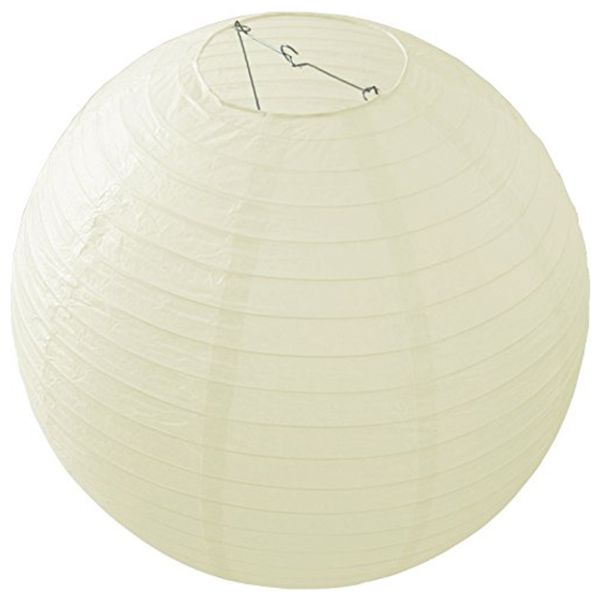 5pcs -- 18 inch (45cm) round paper lanterns lamp shade wedding decoration:creamy-white
5pcs -- 18 inch (45cm) round paper lanterns lamp shade wedding decoration:creamy-white