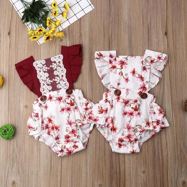 2019 summer newborn infant baby girl floral flying sleeves jumpsuit bodysuit outfits sunsuit casual clothes, Blue
2019 summer newborn infant baby girl floral flying sleeves jumpsuit bodysuit outfits sunsuit casual clothes, Blue