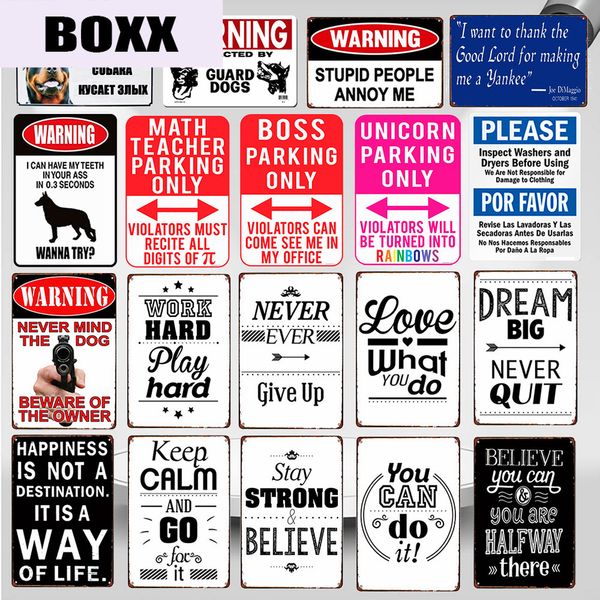 beware of dog metal sign warning notice parking only poster never give up inspirational text painting kitchen home decor wy73
beware of dog metal sign warning notice parking only poster never give up inspirational text painting kitchen home decor wy73
