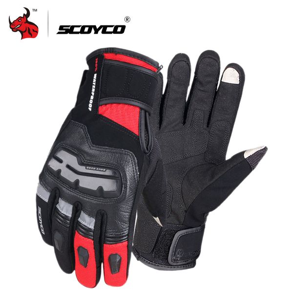 scoyco waterproof motorcycle gloves leather moto gloves touch screen motocross winter windproof motorbike riding, Black
scoyco waterproof motorcycle gloves leather moto gloves touch screen motocross winter windproof motorbike riding, Black
