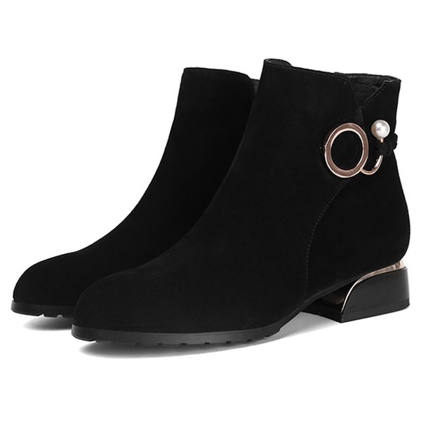 2020women boots ladies zipper ankle boots student casual large size scrub female fashion single warm fur winter shoes, Black
2020women boots ladies zipper ankle boots student casual large size scrub female fashion single warm fur winter shoes, Black