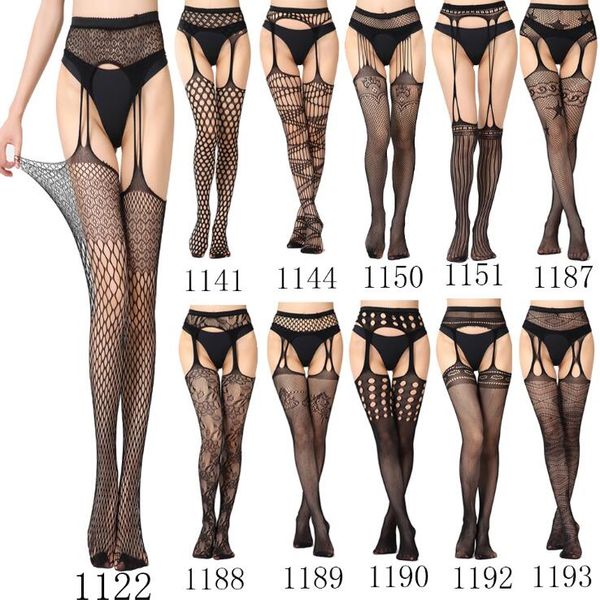 womens lace hollow out sheer pantyhose elastic tights fishnet suspender garter belt stockings lingerie, Black;white
womens lace hollow out sheer pantyhose elastic tights fishnet suspender garter belt stockings lingerie, Black;white