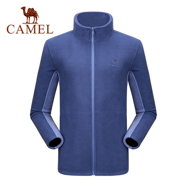camel men women outdoor fleece hiking jacket 2019 autumn windproof warm soft outdoor jacket multicolor camping coat, Blue;black
camel men women outdoor fleece hiking jacket 2019 autumn windproof warm soft outdoor jacket multicolor camping coat, Blue;black
