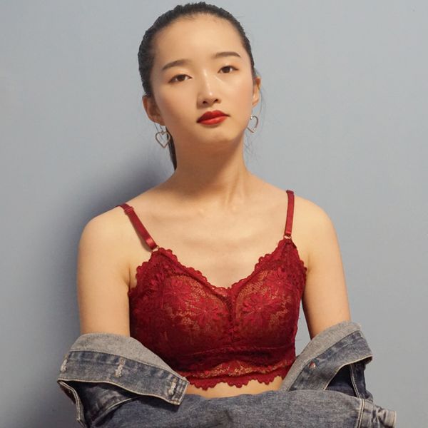 сексуальный бюстгальтер шнурка женщин bralette сексуальное белье нижнее белье беспроводной проложенный бесшовные бюстгальтер ультра ремешок, Red;black
сексуальный бюстгальтер шнурка женщин bralette сексуальное белье нижнее белье беспроводной проложенный бесшовные бюстгальтер ультра ремешок, Red;black