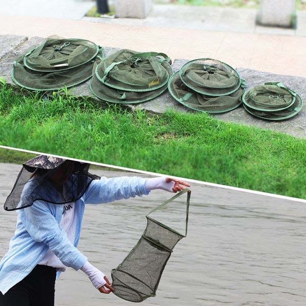 3 layers 25cm 35cm 42cm 50cm fishing net folding mesh net shrimp fishing tackle minnow bait trap cast dip cage
3 layers 25cm 35cm 42cm 50cm fishing net folding mesh net shrimp fishing tackle minnow bait trap cast dip cage