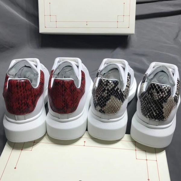 snake pattern mens women platform sneaker designer trainers white calfskin leather suede reflective 3m multicolor laces wedding pretty shoes, Black
snake pattern mens women platform sneaker designer trainers white calfskin leather suede reflective 3m multicolor laces wedding pretty shoes, Black