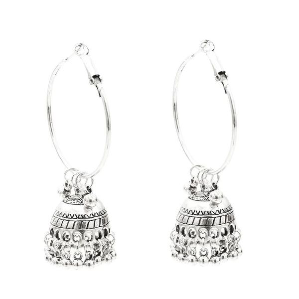 clip-on & screw back personality vintage lady earrings fashion women bohemian ethnic style geometric bell pendant earring jewelry 24bc, Silver
clip-on & screw back personality vintage lady earrings fashion women bohemian ethnic style geometric bell pendant earring jewelry 24bc, Silver