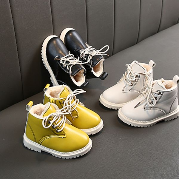children winter boots girls boys plush martin boots casual warm ankle shoes kids fashion sneakers baby snow, Black;grey
children winter boots girls boys plush martin boots casual warm ankle shoes kids fashion sneakers baby snow, Black;grey