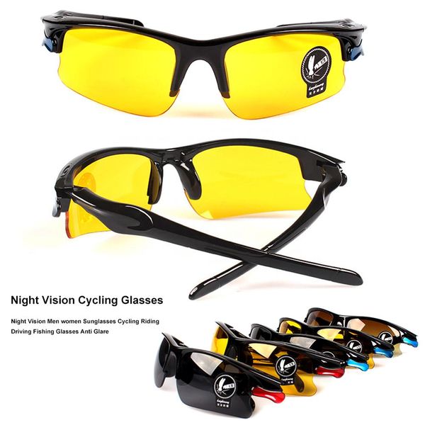 night vision men women sunglasses outdoor sports cycling riding driving fishing glasses explosion-proof cycling eyewear #299578
night vision men women sunglasses outdoor sports cycling riding driving fishing glasses explosion-proof cycling eyewear #299578
