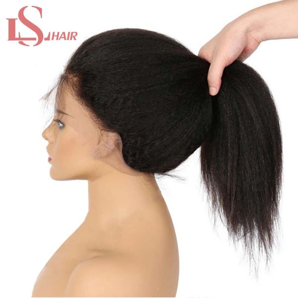ls 13*4 lace frontal wig brazilian kinky straight human hair wigs for black women brazilian kinky straight lace front wig remy, Black;brown
ls 13*4 lace frontal wig brazilian kinky straight human hair wigs for black women brazilian kinky straight lace front wig remy, Black;brown