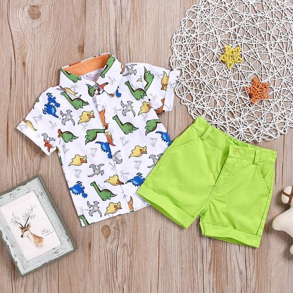 летняя детская одежда набор baby boy с коротким рукавом динозавр футболка+брюки 2 шт. повседневная одежда лето милый набор, White
летняя детская одежда набор baby boy с коротким рукавом динозавр футболка+брюки 2 шт. повседневная одежда лето милый набор, White