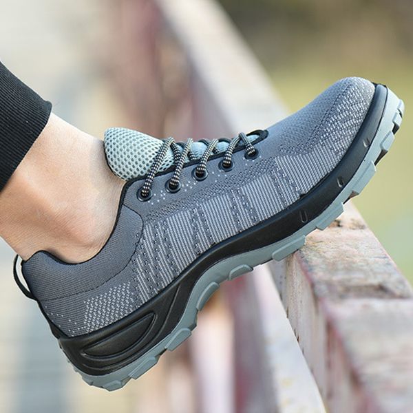 steel toecap mens casual shoes outdoor breathable summer work safety shoes men sneakers air mesh male non-slip adult, Black
steel toecap mens casual shoes outdoor breathable summer work safety shoes men sneakers air mesh male non-slip adult, Black