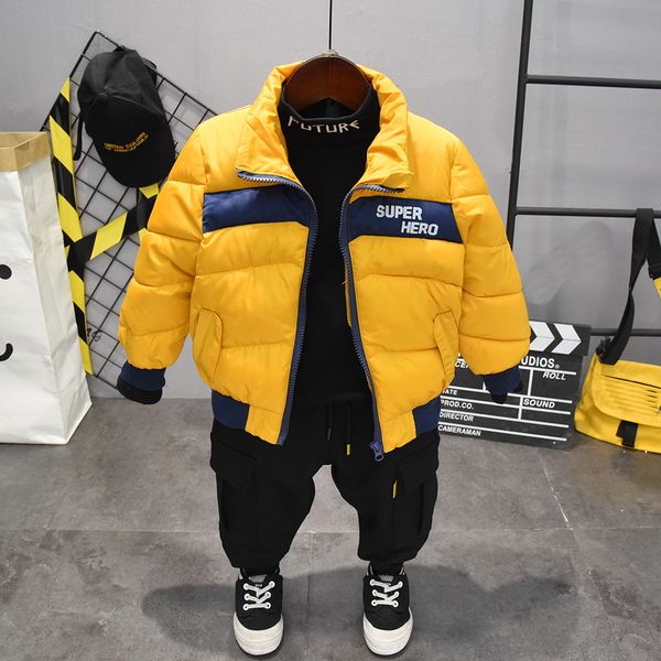 children clothing 2019 winter toddler boys clothes set winter coat,plush t-shirt,plush pants 3pcs outfit kids clothes suit, White
children clothing 2019 winter toddler boys clothes set winter coat,plush t-shirt,plush pants 3pcs outfit kids clothes suit, White