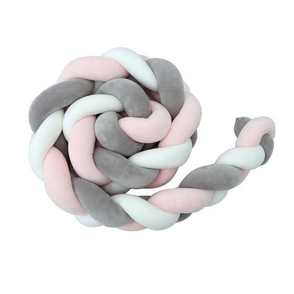 1 pcs 1m/2m/3m baby handmade newborn bed bumper long knotted braid pillow baby bed bumper safe knot crib infant room decor hot
1 pcs 1m/2m/3m baby handmade newborn bed bumper long knotted braid pillow baby bed bumper safe knot crib infant room decor hot