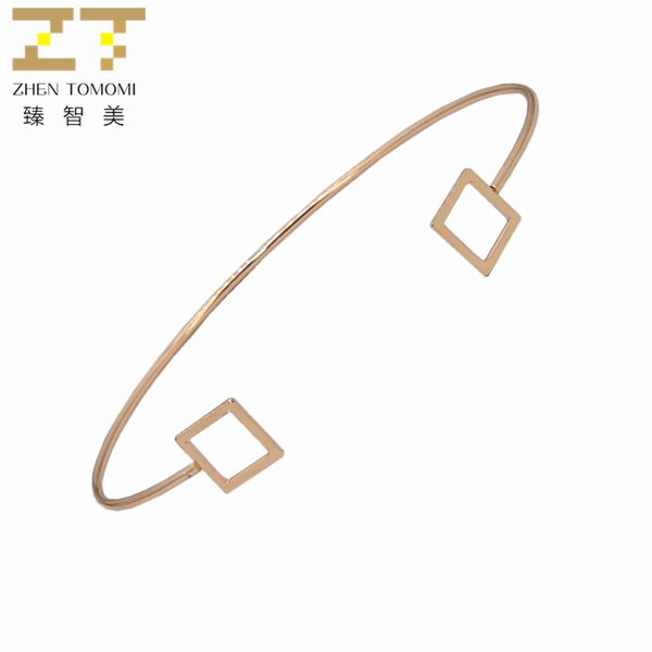 2019 fashion simple hollow metal triangle square open adjustable big/small charm cuff bracelets bangles for women jewelry, Black
2019 fashion simple hollow metal triangle square open adjustable big/small charm cuff bracelets bangles for women jewelry, Black