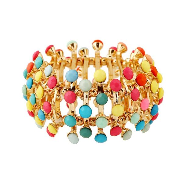 fine adjustable alloy resin multicolor bangle bracelet luxury big chunky fine women bracelet jewelry for wedding party gifts, Black
fine adjustable alloy resin multicolor bangle bracelet luxury big chunky fine women bracelet jewelry for wedding party gifts, Black