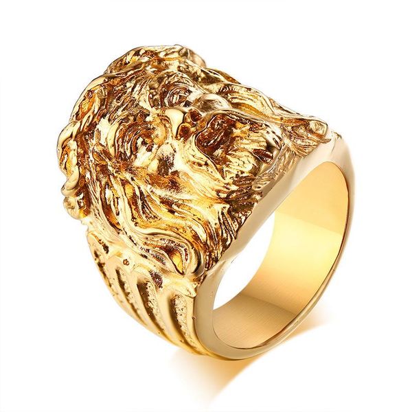 fashion mens gold tone jesus head portrait band finger rings 2020 vintage stainless steel religious jewelry gift for devout prayer christian, Silver
fashion mens gold tone jesus head portrait band finger rings 2020 vintage stainless steel religious jewelry gift for devout prayer christian, Silver