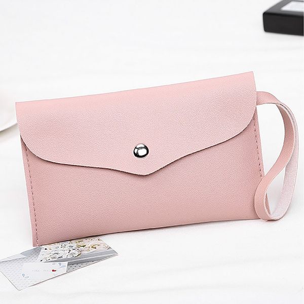 simple solid color wallet coin pocket long buckle coin purse ladies clutch bag fashion female wallet porte monnaie femme
simple solid color wallet coin pocket long buckle coin purse ladies clutch bag fashion female wallet porte monnaie femme