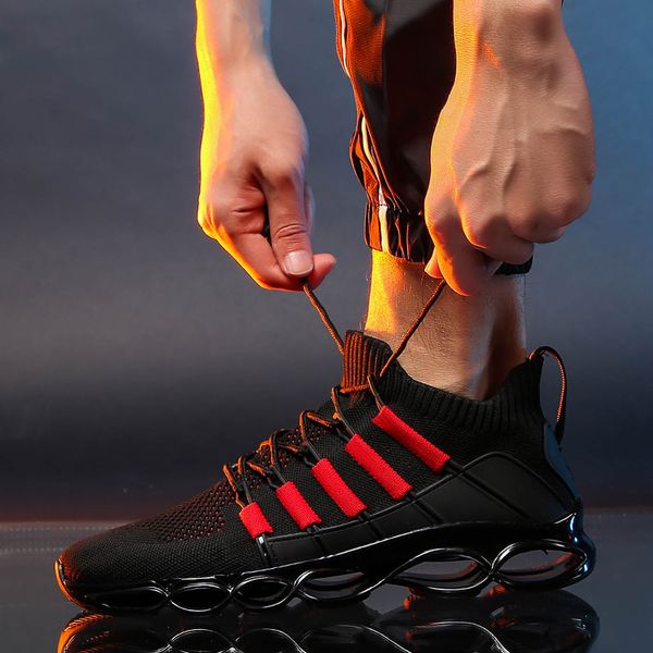 2020 casual man running shoes blade bottom absorption men sneakers breathable lightweight fashion sport trainers footwear
2020 casual man running shoes blade bottom absorption men sneakers breathable lightweight fashion sport trainers footwear