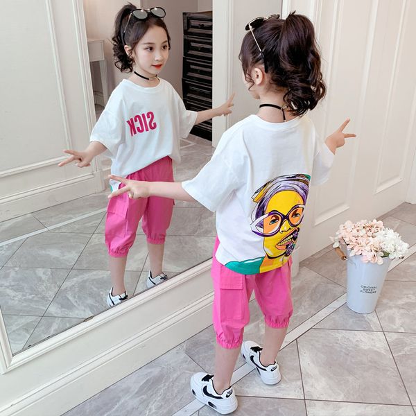teens fashion clothes set cartoon pattern t shirt and cargo pants knee length pants korean style baby girl sets teen clothes, White
teens fashion clothes set cartoon pattern t shirt and cargo pants knee length pants korean style baby girl sets teen clothes, White