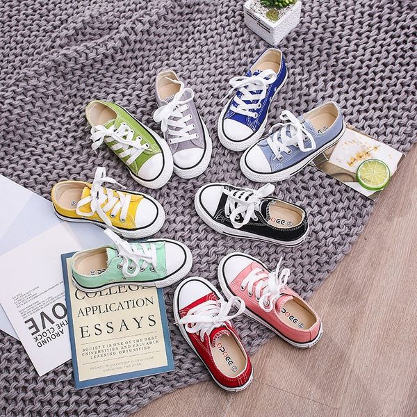 2019 autumn children low-candy colors canvas shoes mother-child fashion comfortable small white shoes soft sole canvas t200421, Black;red
2019 autumn children low-candy colors canvas shoes mother-child fashion comfortable small white shoes soft sole canvas t200421, Black;red
