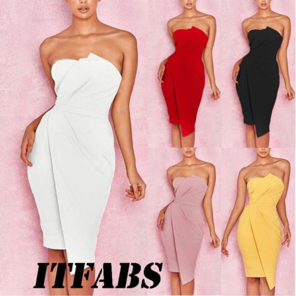 ladies summer dress sext strapless bodycon dresses party dress striking fold front asymmetric cocktail party beach dress, Black;gray
ladies summer dress sext strapless bodycon dresses party dress striking fold front asymmetric cocktail party beach dress, Black;gray