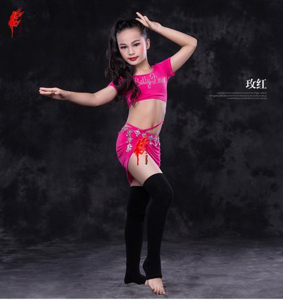 girls dance clothes modal short sleeves short skirt 2pcs belly dance suit kids clothing s,m,l, Black;red
girls dance clothes modal short sleeves short skirt 2pcs belly dance suit kids clothing s,m,l, Black;red