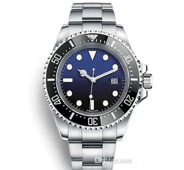 wristwatches basel red sea-dweller stainless steel 44mm 126600 automatic movement wrist watches, Slivery;brown